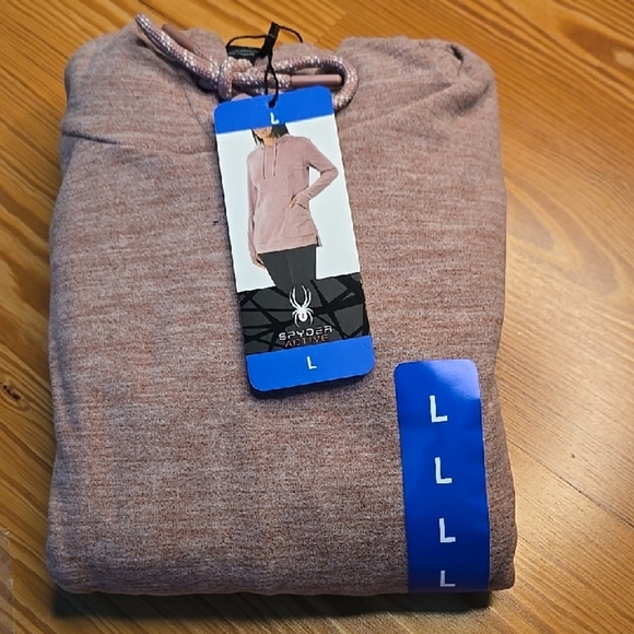 Spyder Active Pink Hoodie - Picture 1 of 4